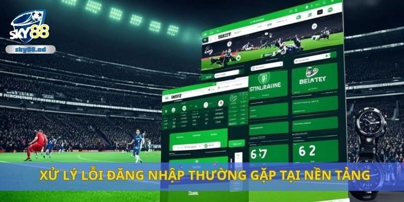 Xử lý lỗi đăng nhập thường gặp tại nền tảng